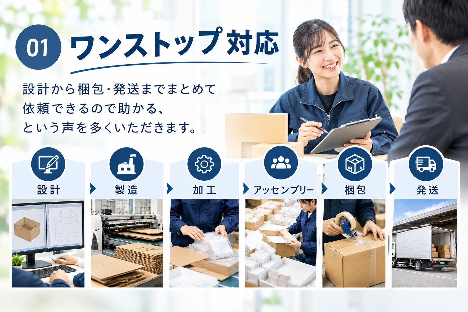 ワンストップ対応